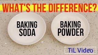 The difference between Baking Soda and Baking Powder