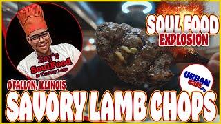 The BEST Lamb Chops, Collard Greens & Candied Yams in O'Fallon, IL Ray's Soul Food & Turkey Legs