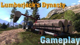 Lumberjacks Dynasty Gameplay PC Walkthrough new game 2021 HD