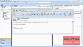 How to Send Email in Outlook (with an Attachment Included) Video