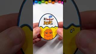 DIY Gegagedigedagedago Kinder Joy | Paper Craft Ideas #shorts #papercraft