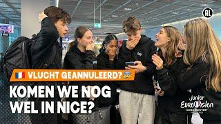 #1 ONZE VLUCHT IS GEANNULEERD!  | JUNIOR EUROVISIE SONGFESTIVAL 