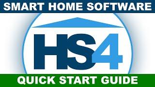 HS4 Smart Home Software Quick Start Guide