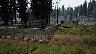 Mist Survival Chicken Coop, Chicken Feed, and Water Feeder