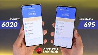 Dimensity 6020 Vs Snapdragon 695 | Antutu Benchmark & Specification