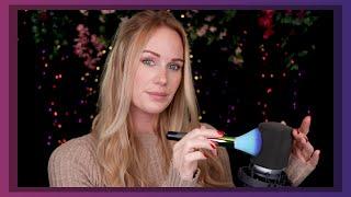 Mic Brushing and Scratching ASMR (deep ear to ear whispers)