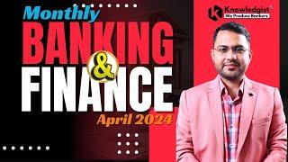 Monthly Banking & Finance Affairs | April 2024 | IBPS RRB Scale II & III | RRB GBO & RRB Scale 3