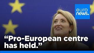 Roberta Metsola, European Parliament President speaks to Euronews | euronews 
