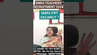 EMRS PRT VACANCY?