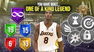 NBA 2K21 Game Breaking Kobe Bryant Build Half court greens HOF shooting finishing and speed boost!