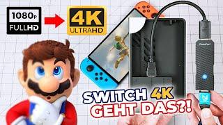 Nintendo Switch 4K DONGLE | Wirklich SCHÄRFERES BILD?! (4K Gamer Pro)