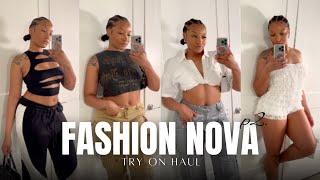 SUMMER FASHION FAVORITES!  FT. Fashion Nova | try on haul | SHAUNTIB