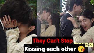Song Kang and Kim Yoo Jung's Intense Kiss Behind the Scene l My Demon