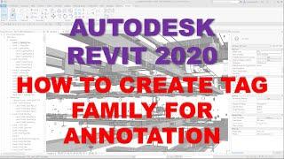 REVIT MEP 2020: HOW TO CREATE TAG FAMILY FOR ANNOTATION