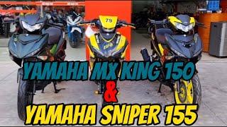 YAMAHA MX KING 150 AND YAMAHA SNIPER 155 | WALK AROUND | CLICK TV