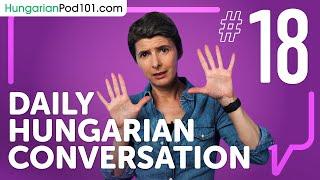 How to Use the Nine Usual Subjects, a Group of Nine Hungarian Verbs | Daily Conversations #18