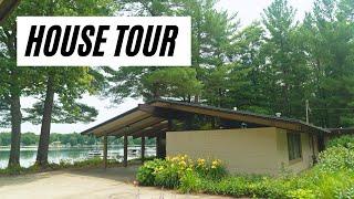 Mid-Century Modern Lake House Tour - Our Next DIY Project ️