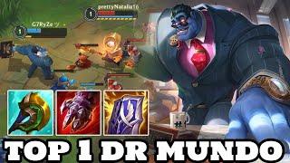 Wild Rift Dr mundo - Top 1 Dr mundo Gameplay Rank Grandmaster