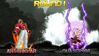 [KOF Mugen Tourney] Antonio AR VS. Quaser998 | ROUND 1