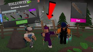 Buying *ALL TIERS* Of MM2 HALLOWEEN BATTELPASSS! (ZOMBIE VERSION)