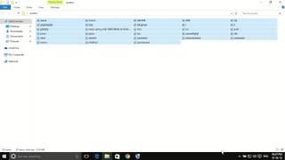 Rename all files inside a folder at once windows 10