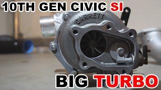 PRL Motorsports BIG Turbo Kit for 10th Gen Civic Si | Garrett GTX2867R | Unboxing & Install