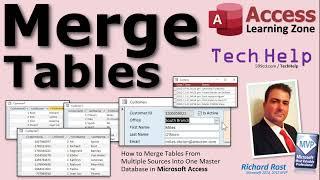 How to Merge Tables From Multiple Sources Into One Master Database in Microsoft Access