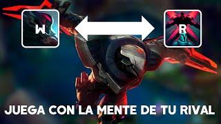 CÓMO JUGAR ZED | POSICIONAMIENTO de SOMBRAS: GUÍA AVANZADA de CÓMO USAR la W de ZED, TRUCOS y MÁS