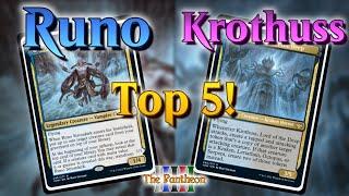 Runo Stromkirk! // Krothuss! | Commander Top 5! | EDH | MTG | The Pantheon | Ep.158