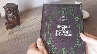 Les carnets de sorciers ENCENS et POTIONS en MAGIE review