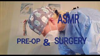 ASMR PRE-OP SURGERY [REAL MEDICAL TOOLS] Hospital Doctor Role-play