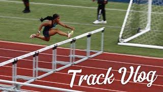 TRACK VLOG || SUMMER TRACK DRAMA || ROAD TO JUNIOR OLYMPICS 2024|| ALEXA ADAMS HURDLES