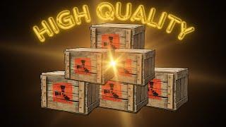 Opening High Quality Crates | Rust Loot