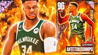 Pink Diamond Giannis Antetokounmpo Gameplay! The Start Of Cheesy Cards.....NBA 2K23 MyTEAM