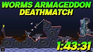 Worms Armageddon - Deathmatch Speedrun in 1:43:31 (WR)