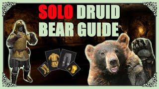 Dark and Darker wild shape guide for bear | Solo druid high-roller