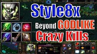 DotA 6.83d Pugna Beyond Godlike Crazy Kills-Style8x