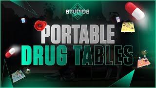 FiveM Script | Advanced Drug Tables | ESX & QBCore - X Studios