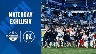 Spitzenreiter für eine Nacht! KSC-Matchday Exklusiv | SC Paderborn - KSC