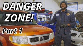 Honda Element : Engine Loses Power & Surges, Code P2646 Diag & Repair - Part 1