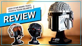 LEGO Star Wars Mandalorian, Dark Trooper & Red Five Helmet reviews