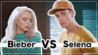 Justin Bieber VS Selena Gomez MASHUP!! Leroy Sanchez & Madilyn Bailey