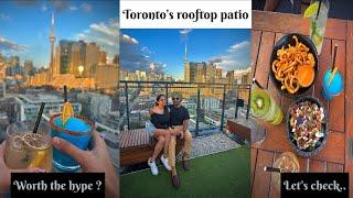 Lavelle Tronto Downtown| best rooftop patio’s in Toronto 2023| Worth the hype?| #toronto  #patio