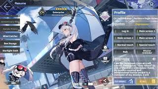 Azur Lane: USS Enterprise L2D Skin Talk & Move (Wind Catcher)