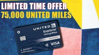 United Explorer Business Credit Card - Limited Offer