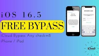 Free icloud bypass ios 16.5 - All checkm8 Devices