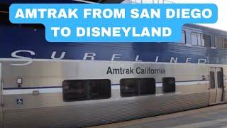 Pacific Surfliner Train Review | Taking Amtrak from San Diego to Disneyland