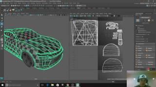 Maya UV Manifold Mesh Clean Up Tool