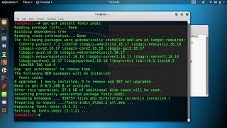 How To Insall Hindi Fonts Pack In Kali Linux
