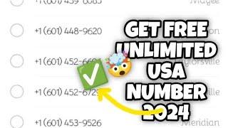 How To Get FREE USA Phone Number For Verification [Without VPN ‍️] 2024